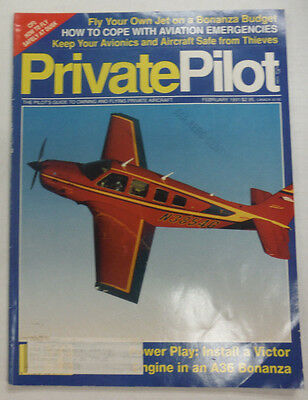 Private Pilot Magazine Install A Victor A36 Bonanza February 1991 FAL 060515R2
