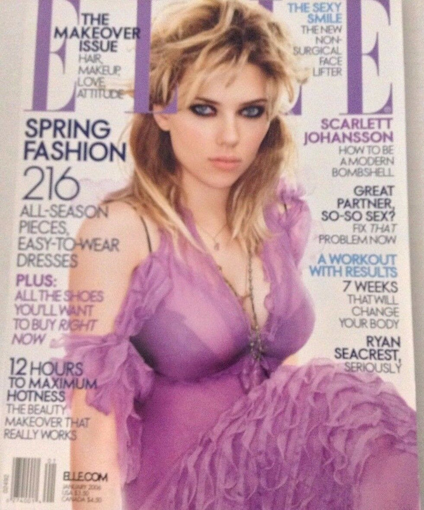 Elle Magazine Scarlett Johansson January 2006 NO ML EXC 072617nonrh