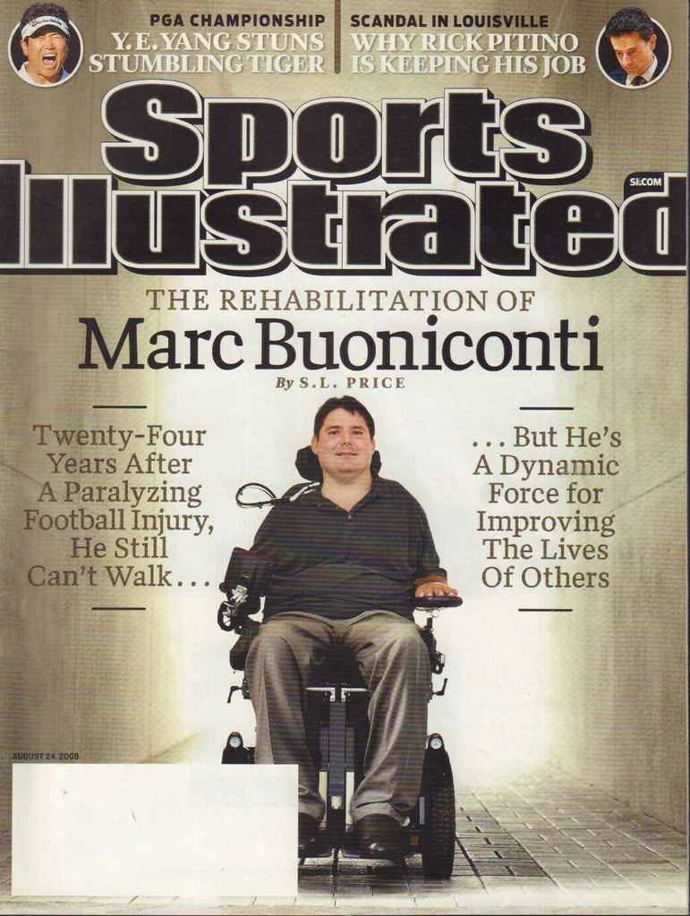Sports Illustrated Magazine August 24 2009 Marc Buoniconti No ML 071817nonjhe