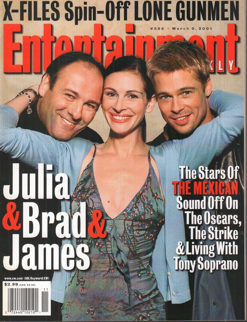 Entertainment Weekly March 9 2001 James Gandolfini Brat Pitt 012819AME2