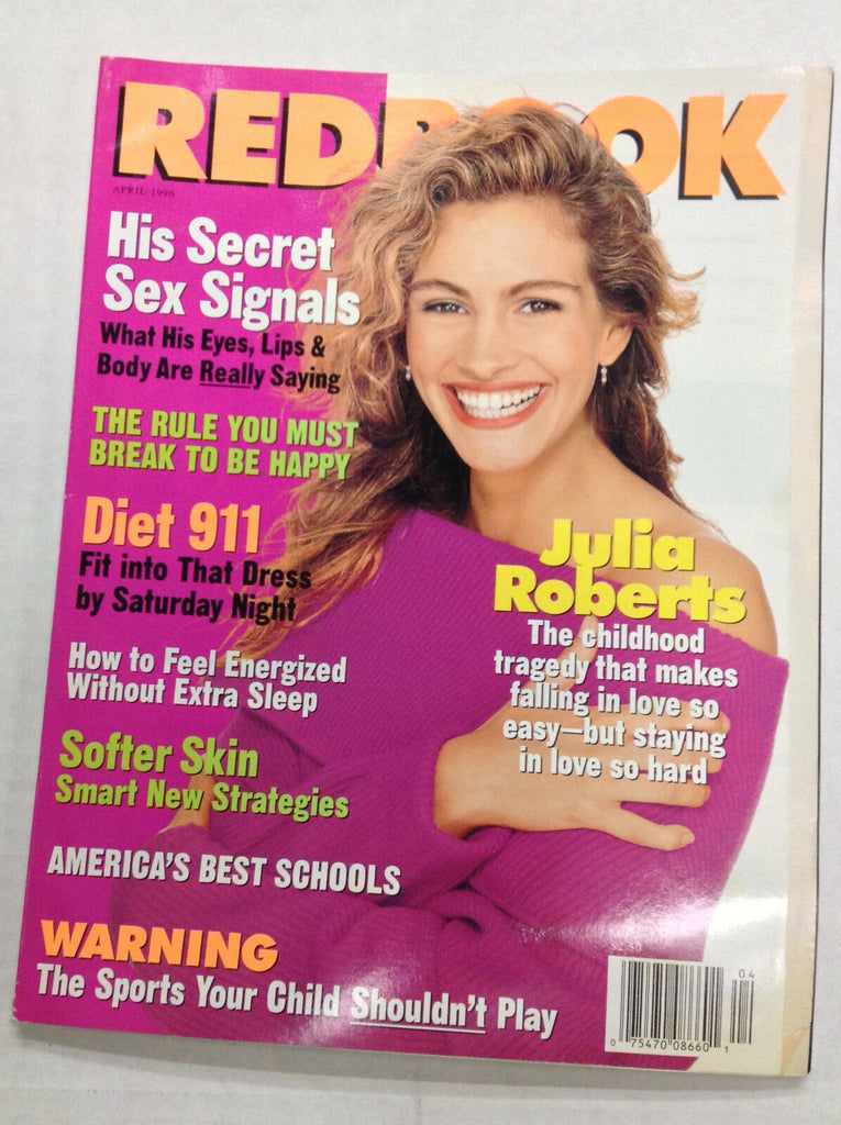Redbook Magazine Julia Roberts Diet 911 April 1996 020117RH