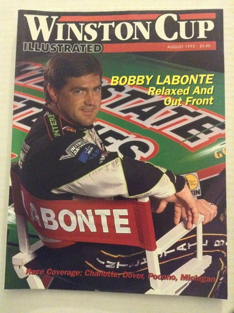 Winston Cup Illustrated Bobby Labonte Dale Earnhardt August 1995 082819nonrh