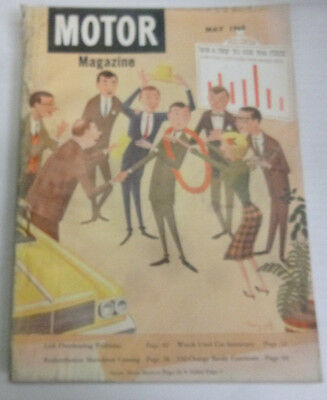 Motor Magazine Cover Art By Harry Goff May 1960 040513R