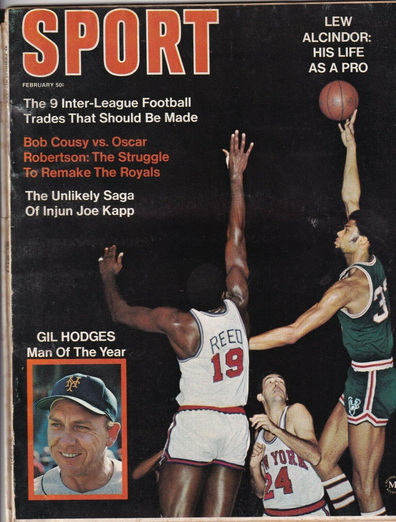 Sport Magazine Gil Hodges Lew Alcindor February 1970 071719nonr