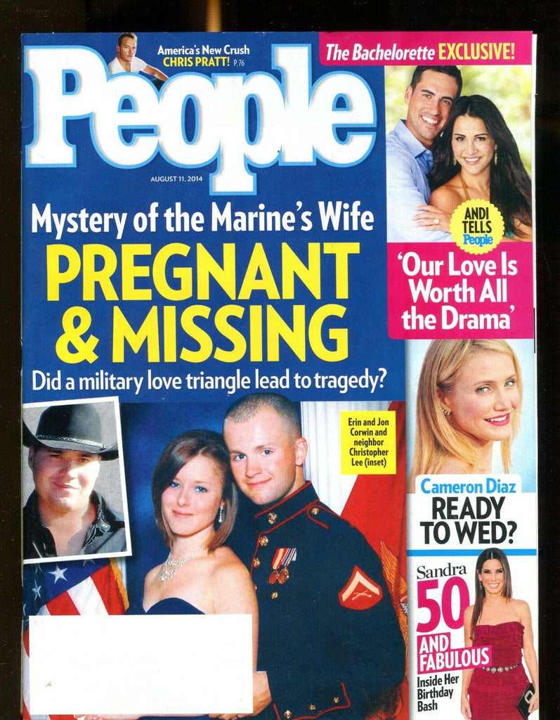 People Magazine August 11 2014 Cameron Diaz EX w/WL 020117jhe