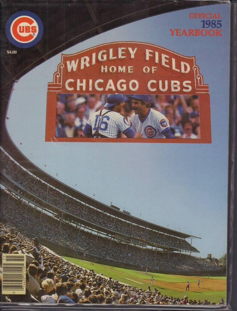 Chicago Cubs Wrigley Field Magazine 1985 Yearbook 011918nonr