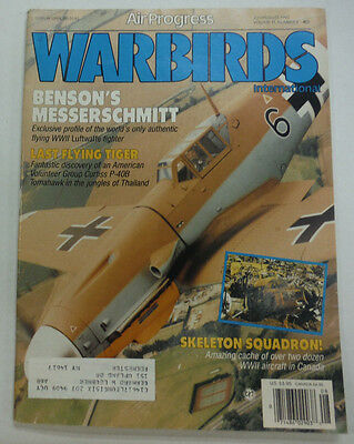 Airprogress Warbirds Magazine Benson's Messerschmitt August 1992 WITH ML 050515R