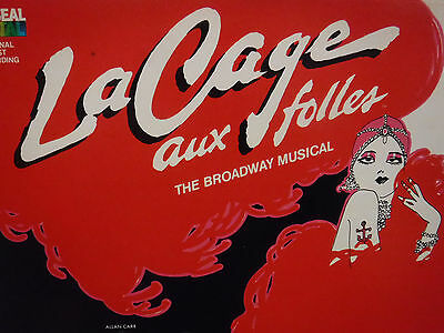 LA CAGE AUX FOLLES BROADWAY MUSICAL 33RPM 022616 TLJ