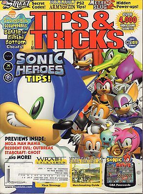 Tips & Tricks March 2004 Sonic Heroes, NFL Street w/ML VG 070816DBE2