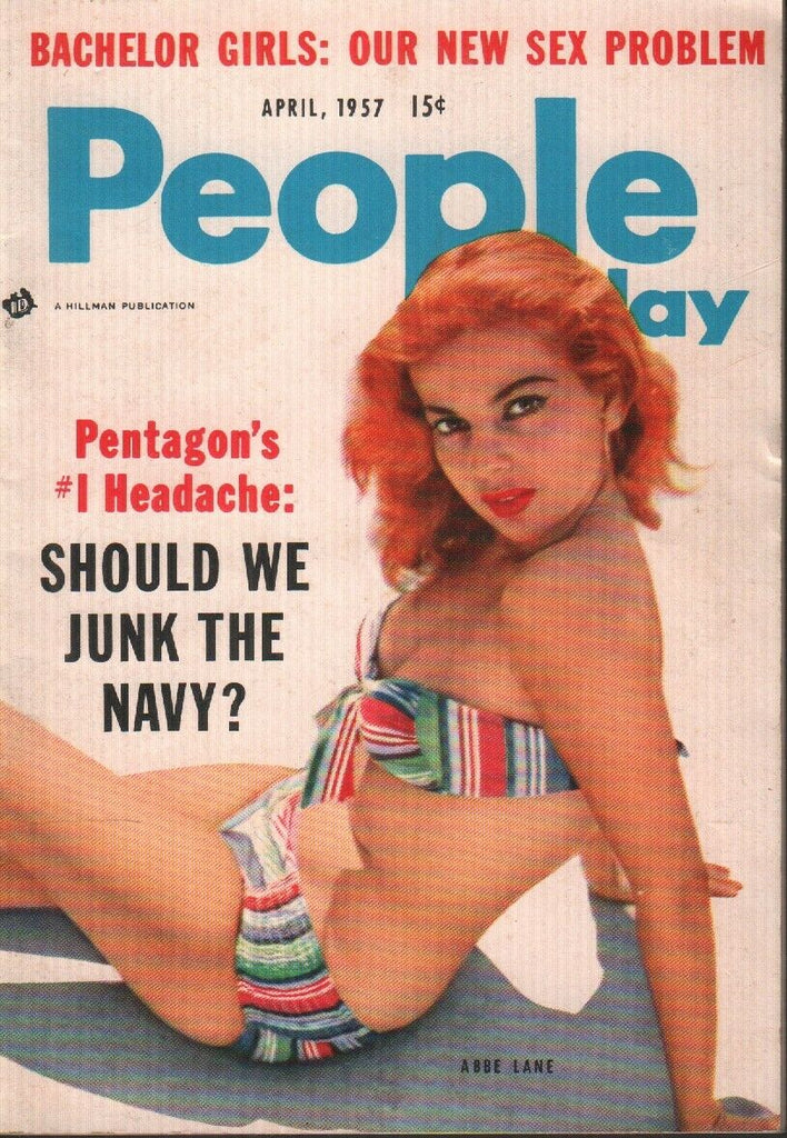 People Today April 1957 Abbe Lane Cheesecake Pin Up 061719AME