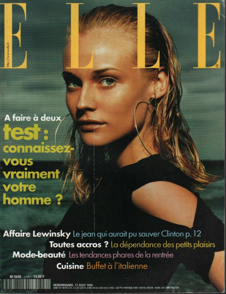 Elle French Fashion August 17 1998 Monica Lewinsky Bill Clinton 090820ame2