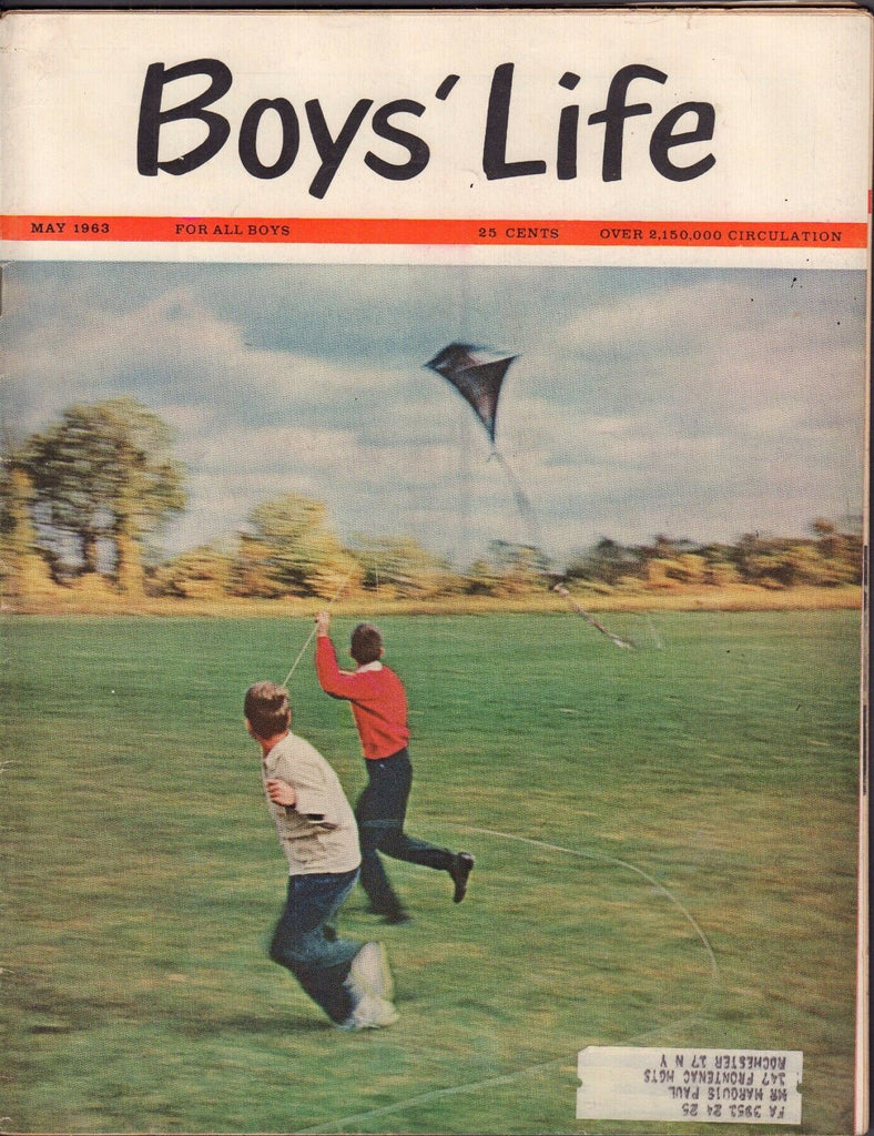 Boy's Life May 1963 kite w/ML 011617DBE
