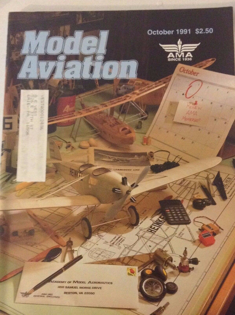 Model Aviation Magazine Top Gun 1991 National Rally October 1991 041717nonrh