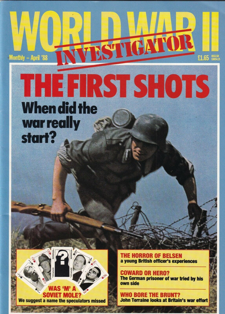 World War II Investigator When Did The War Start April 1988 092419nonr