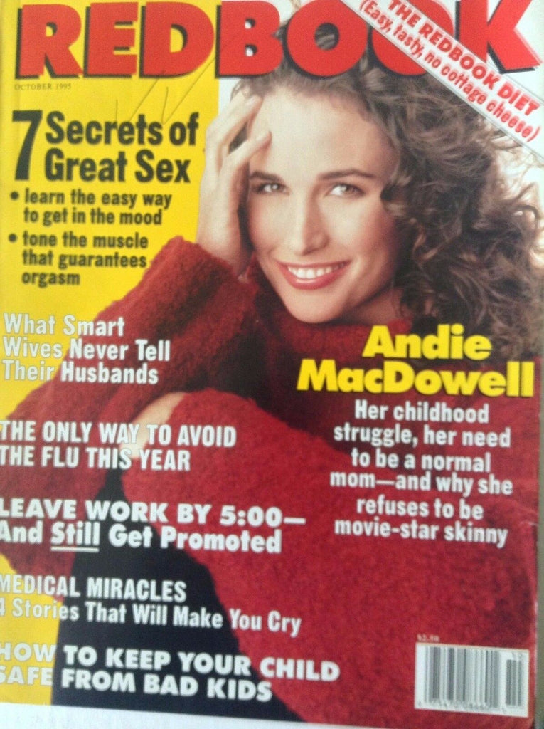 Redbook Magazine Andie MacDowell October 1995 082417nonrh2