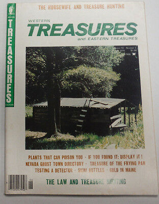 Western Treasures Magazine Nevada Ghost Town Directory June 1976 070615R