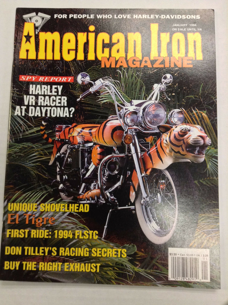 American Iron Magazine Harley VR Racer January 1994 031017NONRH