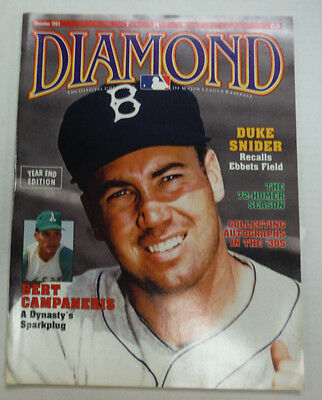 Diamond Magazine Duke Snider December 1993 NO ML 061115R