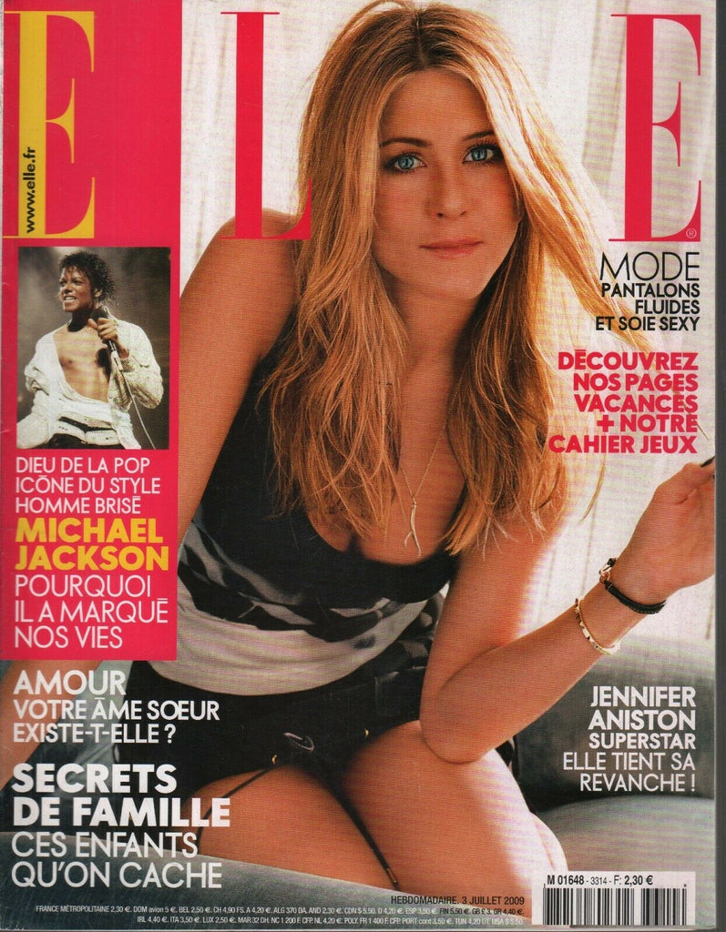 Elle French Fashion 3 Juillet 2009 Jennifer Aniston Michael Jackson 091719AME2