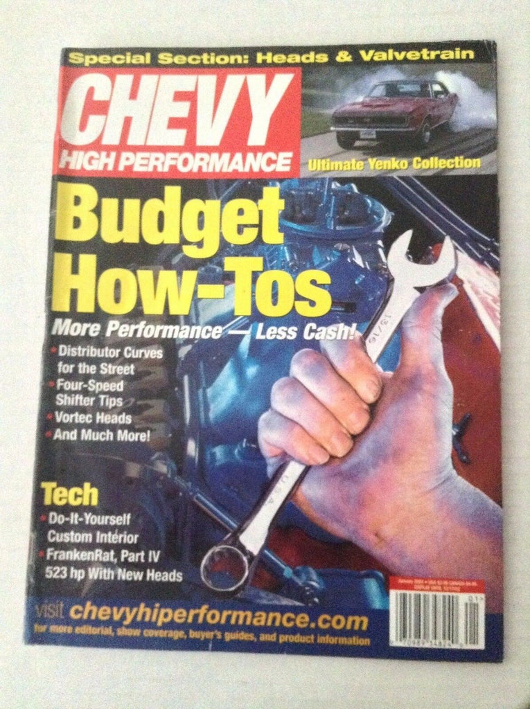 Chevy High Performance Magazine Budget How Tos January 2003 031417NONRH