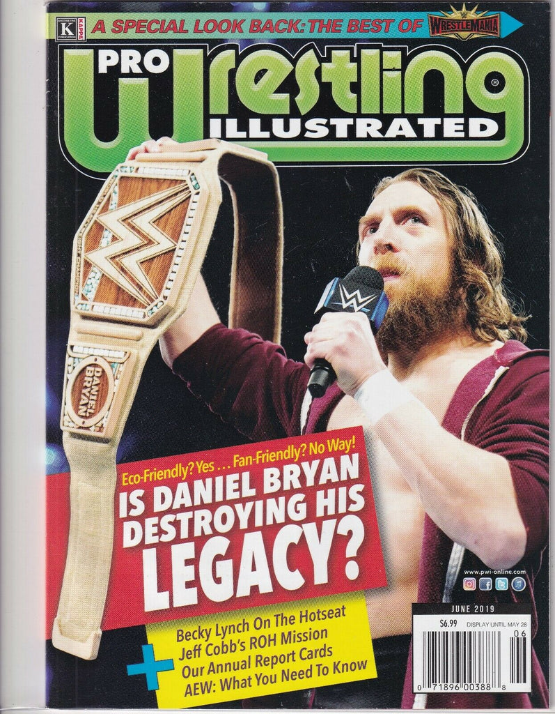 Pro Wrestling Illustrated Daniel Bryan Becky Lynch June 2019 091019nonr