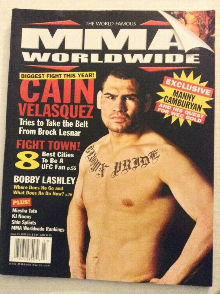MMA Worldwide Cain Velasquez Bobby Lashley 2010 No.23 072119nonrh