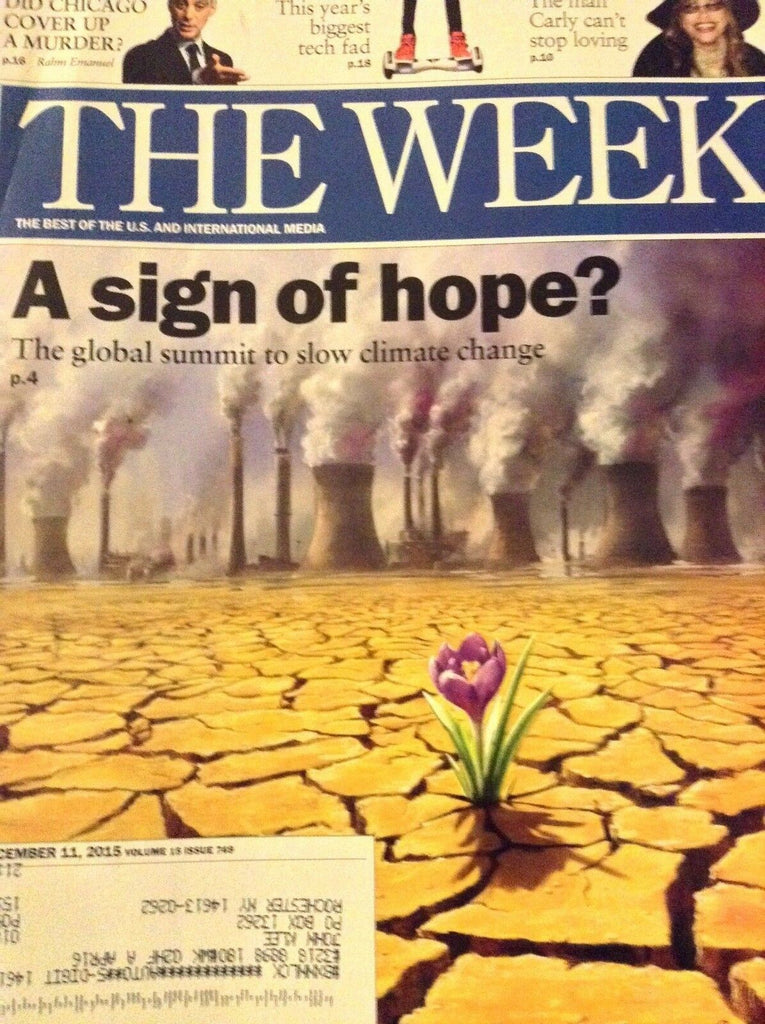 The Week Magazine Global Summit Climate Change December 11, 2015 120418nonrh