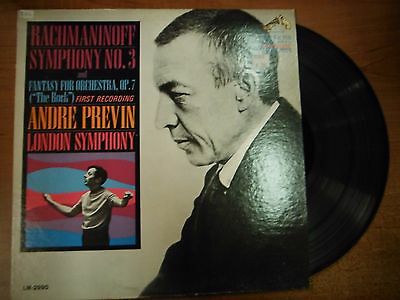 33 RPM Vinyl Rachmaninoff Symphony No 3 RCA Records LM2990 MONO 050615SM