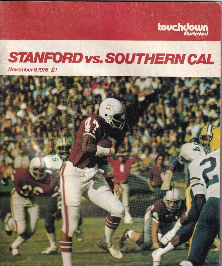 Touchdown Illustrated Stanford Vs South Cal November 6, 1976 043019nonr