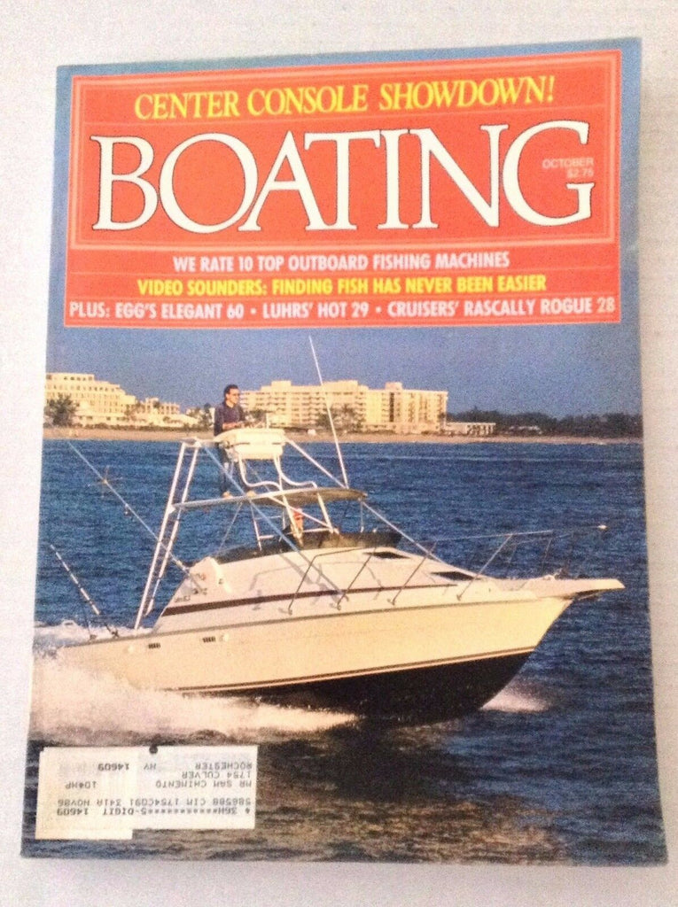 Boating Magazine Egg's Elegant 60 October 1986 013017RH