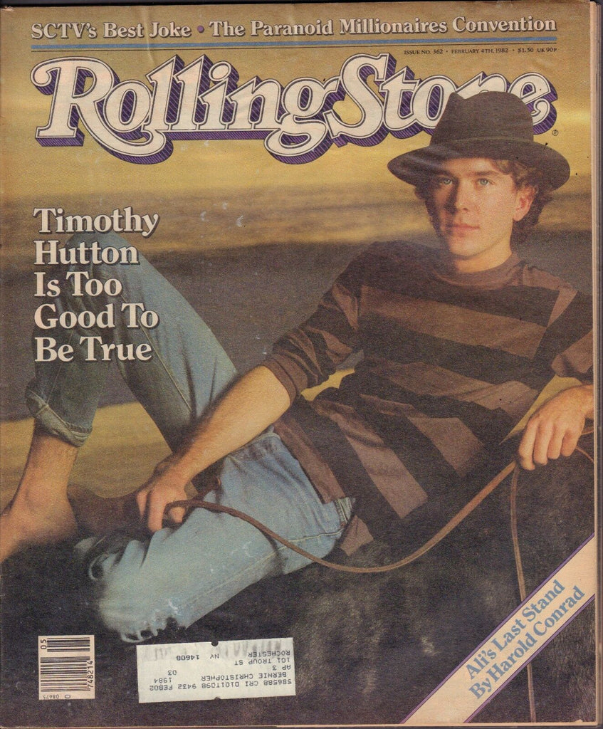 Rolling Stone February 4 1982 Timothy Hutton w/ML 122116DBE