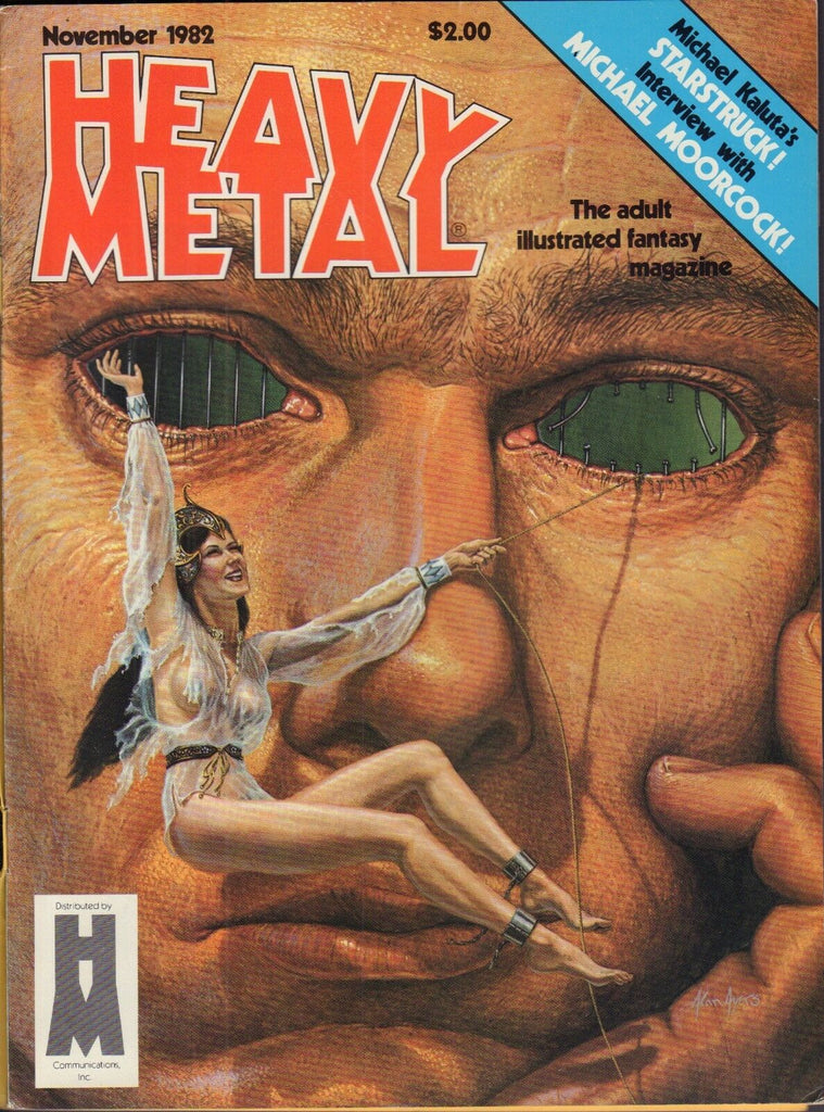 Heavy Metal November 1982 Fantasy Magazine 011417DBE2