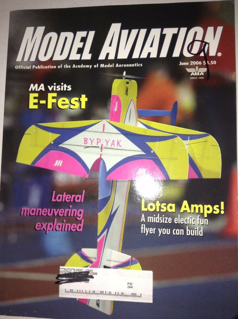Model Aviation Magazine Electric Fest Lotsa Amps June 2006 041317nonrh