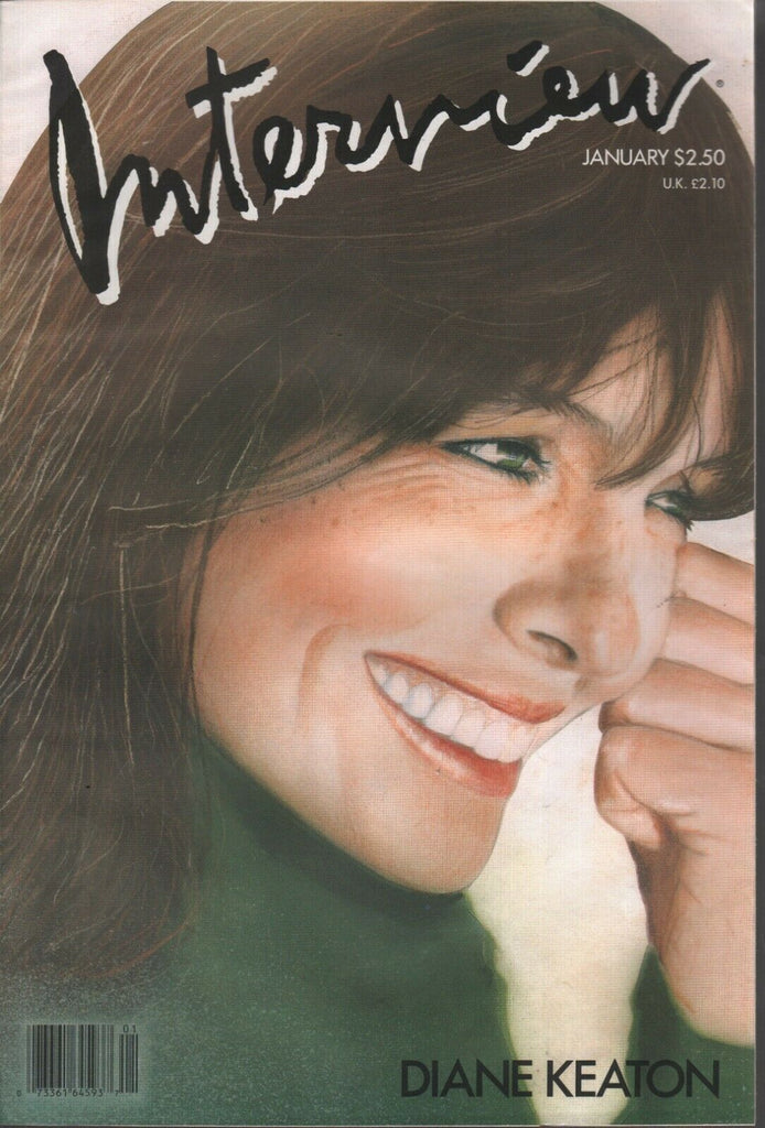 Interview January 1987 Diane Keaton Bruce Weber Fashion Andy Warhol 091119AME2
