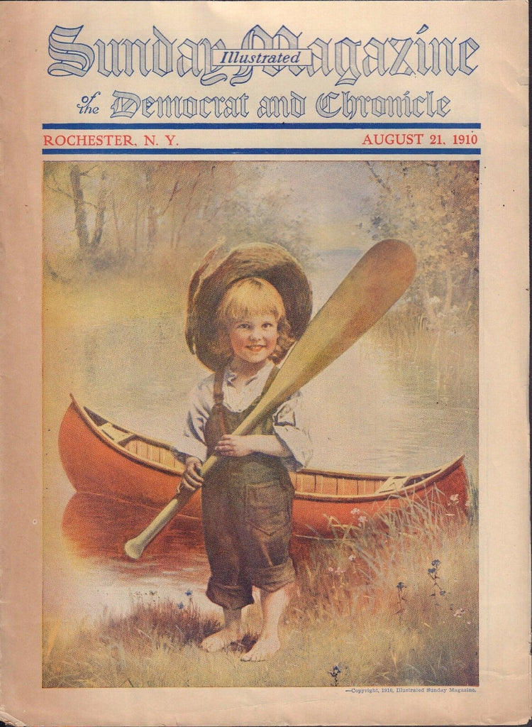 Sunday Magazine Illustrated Rochester August 1910 11217DBE