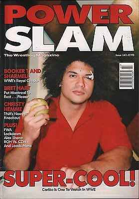 Power Slam Issue 143 june 2006 Super-Cool, Bret Hard, Booker T EX 011316DBE