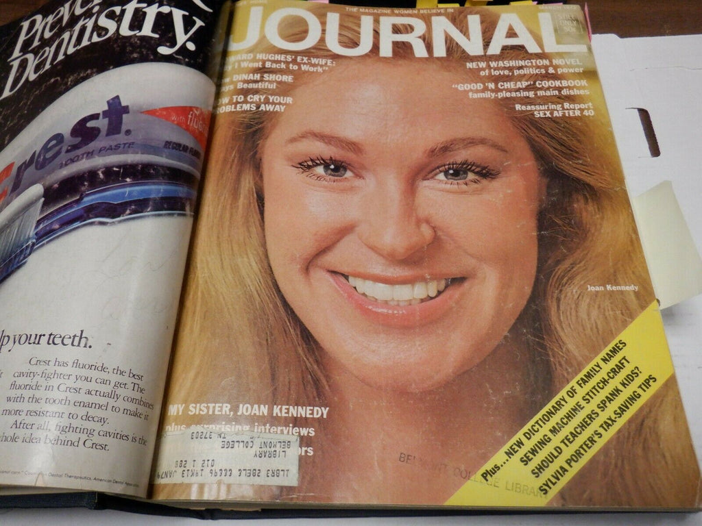 Ladies Home Journal 1973 All 12 Monthly Issues Bound Vintage Ads! 1120 –  mr-magazine-hobby