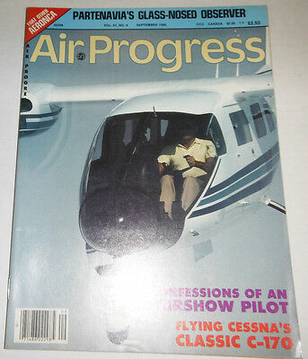 Air Progress Magazine Confessions Of An Airshow Pilot September 1985 080514R