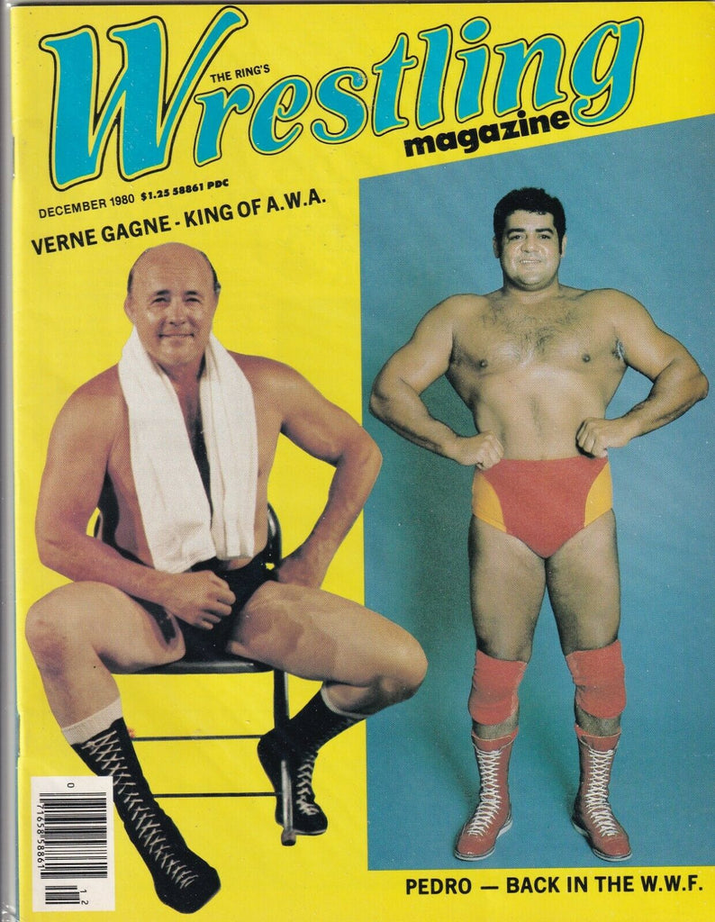 Wrestling News Pedro Morales Verne Gagne December 1980 062219nonr