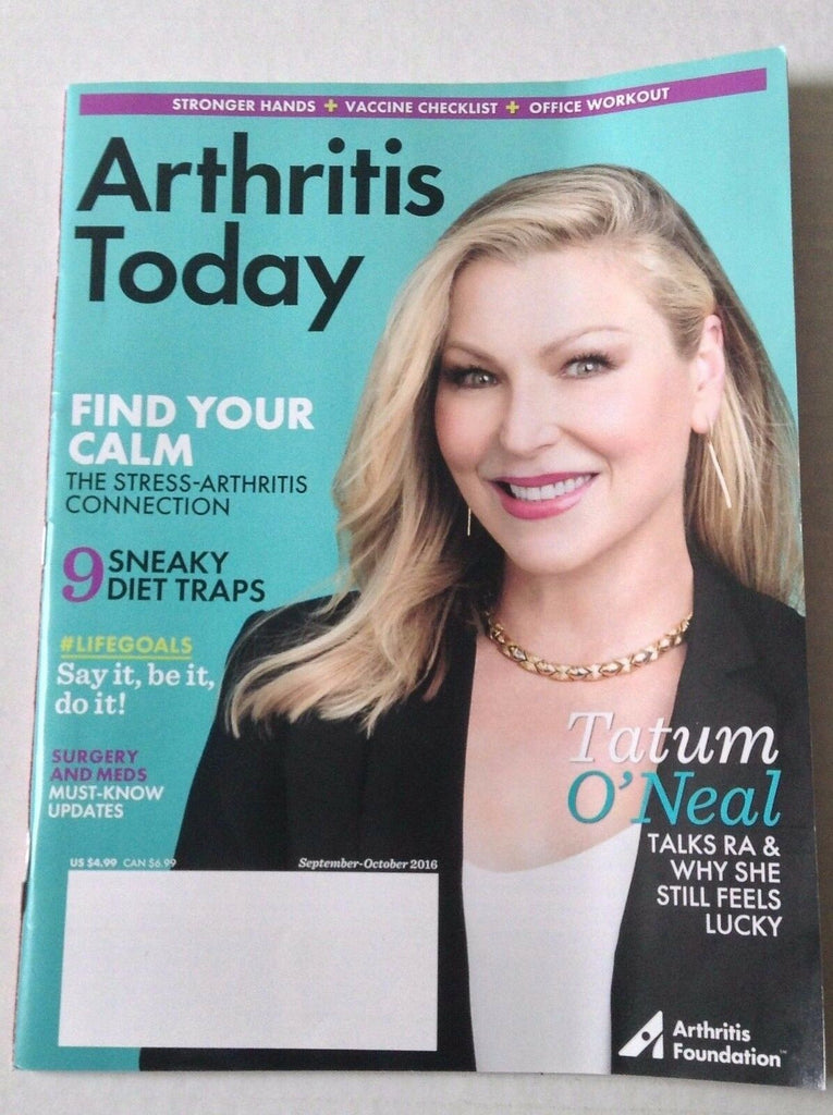 Arthritis Magazine Tatum O' Neal 9 Diet Traps September/October 2016 022817NONRH