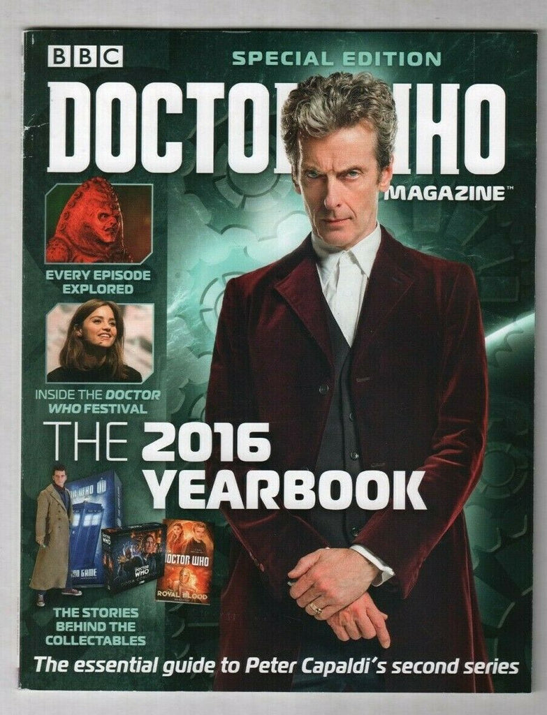 Doctor Who Magazine Special Edition 2016 Yearbook Peter Capaldi 031620nonr