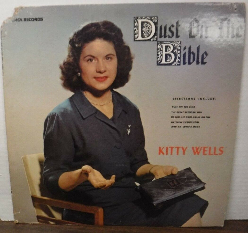 Kitty Wells Dust on the Bible Vinyl MCA-149 020318LLE