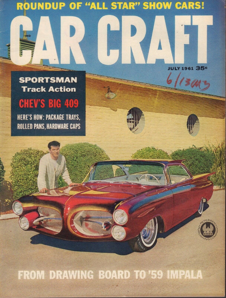 Car Craft July 1961 Bob Hardee Bob Hegge Pete Sukalac 122218DBE