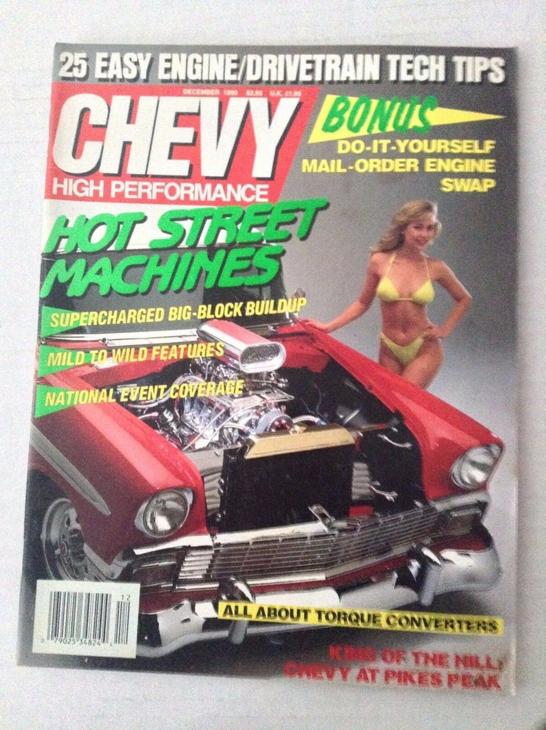 Chevy High Performance Magazine Supercharged Big Block December 1990 031417NONRH