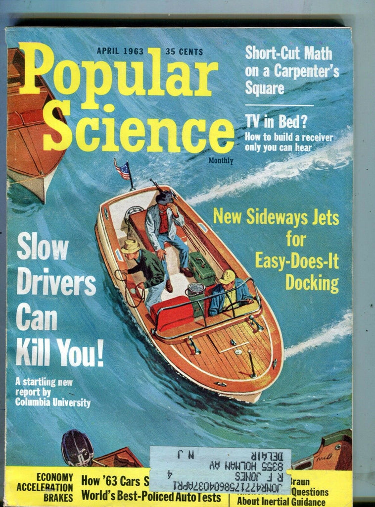 Popular Science Magazine April 1963 Sideways Jets 062317nonjhe
