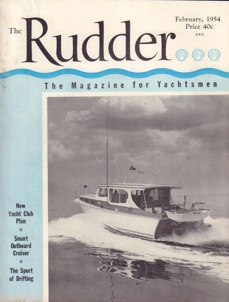 The Rudder February 1954 New Yacht Club Plan, Smart Outboard 042117nonDBE2
