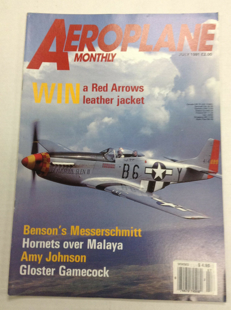 Aeroplane Monthly Aviation Magazine Benson's Messerschmitt July 1991 121416R