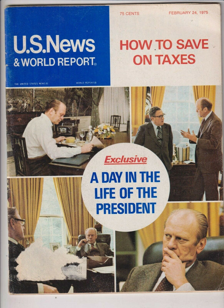 U.S. News Mag Henry Ford Day In The Life February 24, 1975 112019nonr