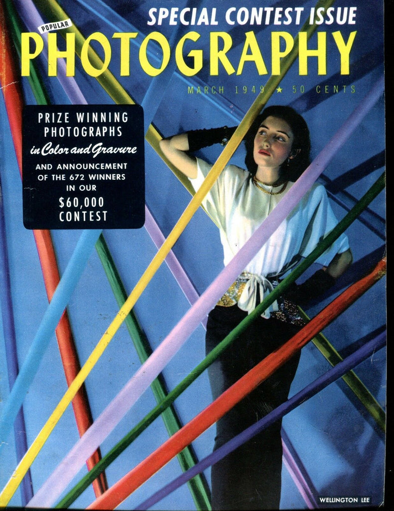 Popular Photography Magazine March 1949 Wellington Lee VG No ML 121016jhe