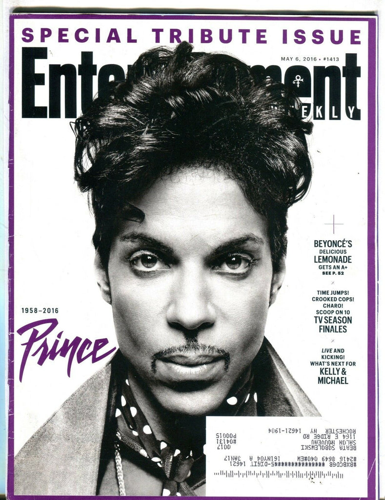 Entertainment Weekly Magazine May 6 2016 Prince EX w/ML 093016jhe